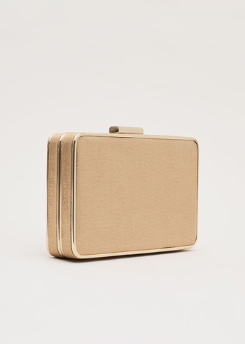 Phase Eight Gold Box Bags Gold Australia | NX1068493